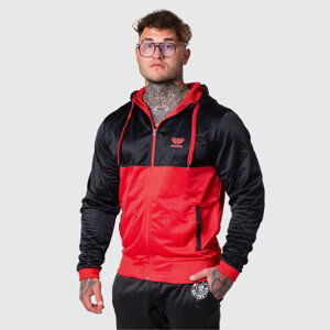 Pánská sportovní mikina Iron Aesthetics Half, black&red