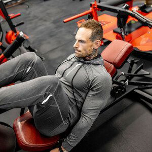 Pánská sportovní souprava Iron Aesthetics PowerFit, šedá