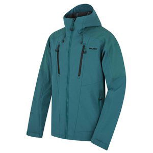 Husky Sevan M XXXL, dark mint Pánská softshell bunda