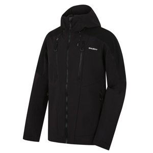 Husky Sevan M XXXL, black Pánská softshell bunda