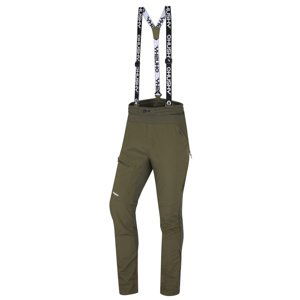 Husky Kixees M XXL, dark khaki Pánské outdoor kalhoty