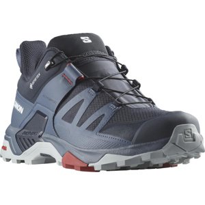 Salomon X ultra 4 GTX EU 42, Carbon/Bering Sea/Pearl Blue Pánské turistické boty