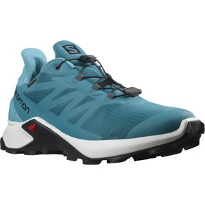 Salomon Supercross 3 GTX EU 46, Crystal Teal/Wht/R Pánské boty