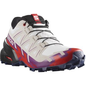 Salomon Speedcross 6 EU 38, White/Sparkling Grape/Fiery Red Dámské boty