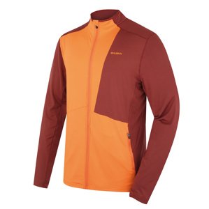 Husky Tarp zip M L, deep brick/orange Pánská mikina na zip