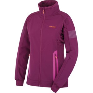 Husky Scooby L XL, deep wine Dámská softshell bunda