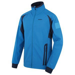 Husky Scooby M XL, blue Pánská softshell bunda