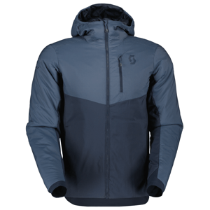 Scott Insuloft light L, metal blue/dark blue Pánská zimní bunda s kapucí