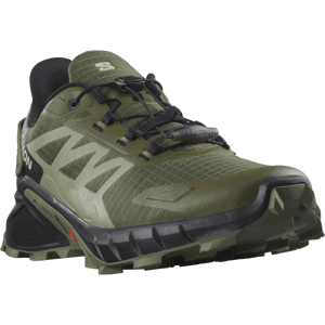 Salomon Supercross 4 EU 42 ⅔, Olive Night/Moss Gray/Black Pánské boty