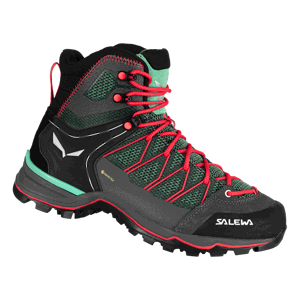 Salewa SALEWA Mtn trainer lite mid GTX EU 42 ½, Feld Green/Fluo Coral Dámské trekové boty