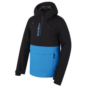 Husky Nabbi M L, black/neon blue Pánská outdoor bunda