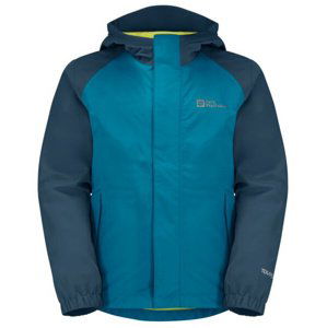 Jack Wolfskin Tucan K 164, everest blue Dětská bunda na zip