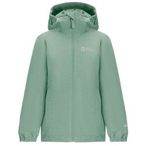 Jack Wolfskin Flaze K 140, granite green Dětská bunda na zip