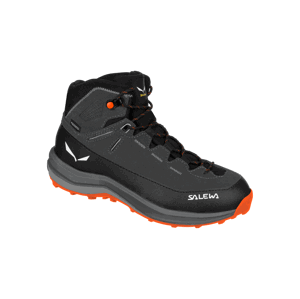 Salewa JR MTN TRAINER 2 MID PTX EU 32, Onyx/Alloy Dětské trekové boty