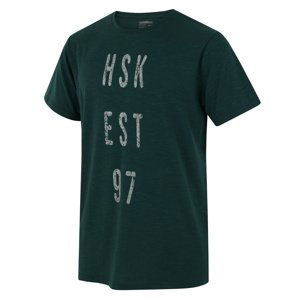 Husky Tingl M M, dk. green Pánské funkční triko