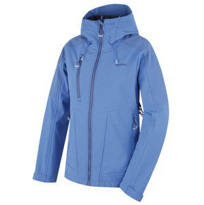 Husky Sevan L L - plus, blue Dámská softshell bunda