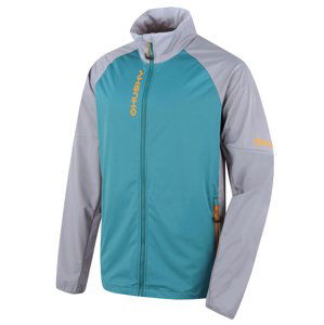 Husky Suli M S, grey/mint Pánská softshell bunda