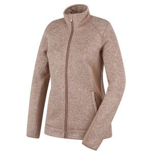 Husky Alan L XL, beige Dámský fleecový svetr na zip