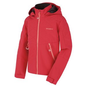 Husky Salex K 122, pink Dětská softshell bunda