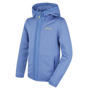 Husky Artic Zip K 134, blue Dětská mikina s kapucí