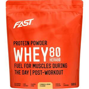 Proteinové prášky FAST Hera80 500 g cookies & cream