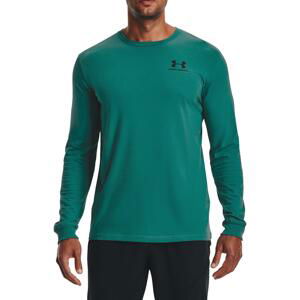 Triko Under Armour UA SPORTSTYLE LEFT CHEST LS-BLU