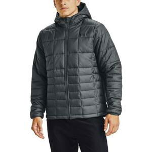 Bunda s kapucí Under Armour UA Armour Insulated Hooded Jkt-GRY