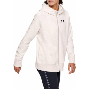 Mikina s kapucí Under Armour RIVAL FLEECE SPORTSTYLE LC SLEEVE GRAPHI