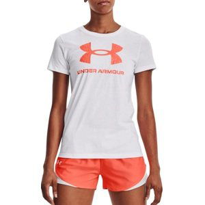 Triko Under Armour UA SPORTSTYLE LOGO SS-WHT