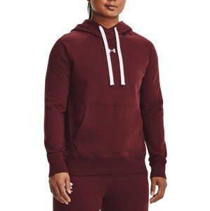 Mikina s kapucí Under Armour Rival Fleece HB Hoodie-RED