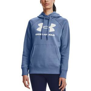 Mikina s kapucí Under Armour Rival Fleece Logo Hoodie-BLU