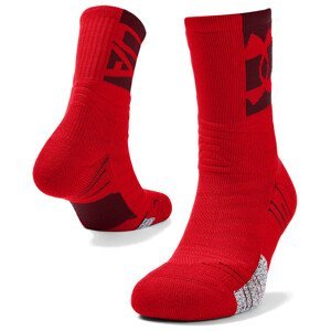 Ponožky Under Armour UA Playmaker Mid-Crew-RED