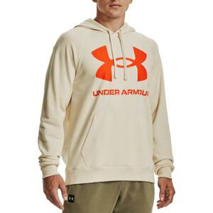 Mikina s kapucí Under Armour UA Rival Fleece Big Logo HD-BRN