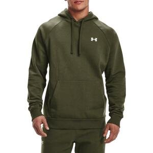 Mikina s kapucí Under Armour UA Rival Cotton Hoodie-GRN