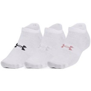 Ponožky Under Armour UA Essential No Show 3pk-WHT