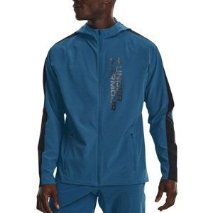 Bunda s kapucí Under Armour UA OUTRUN THE STORM JACKET-BLU