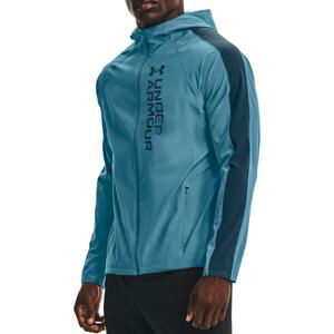 Bunda s kapucí Under Armour UA OutRun the STORM Jacket-BLU