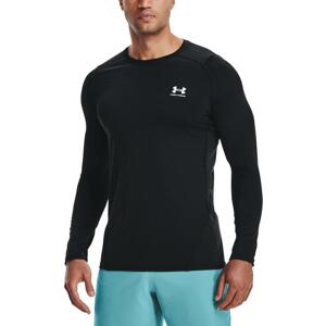 Triko s dlouhým rukávem Under Armour UA HG Armour Fitted LS-BLK