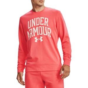 Triko Under Armour UA RIVAL TERRY CREW-RED