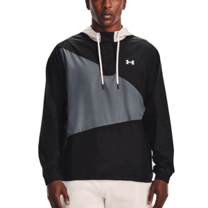 Bunda s kapucí Under Armour UA WOVEN CREST ANORAK-BLK