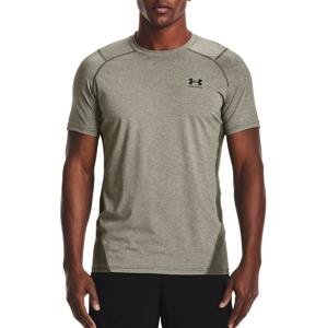 Triko Under Armour UA HG Armour Fitted SS-GRN