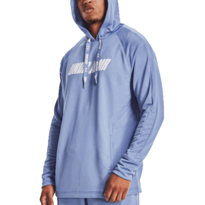 Mikina s kapucí Under Armour UA BASELINE P/O HOODY-BLU