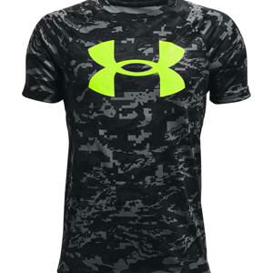 Triko Under Armour UA Tech BL Printed SS-BLK