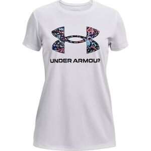 Triko Under Armour Tech BL Solid Body SS-WHT