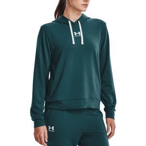 Mikina s kapucí Under Armour Rival Terry Hoodie-GRN