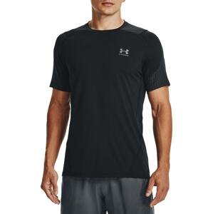 Triko Under Armour UA HG Armour Fitted Nvlty SS-BLK