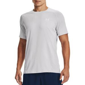 Triko Under Armour UA HG Armour Fitted Nvlty SS-GRY