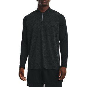 Triko s dlouhým rukávem Under Armour UA Tech 2.0 Novelty 1/4 Zip-BLK