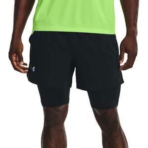 Šortky Under Armour UA LAUNCH 5'' 2-IN-1 SHORT-BLK