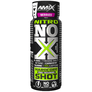 Předtréninkové stimulanty Amix Amix NitroNox Shot-60ml-Berries